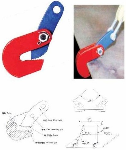 L型钢板起重钳、H型钢吊钳(PT0905)